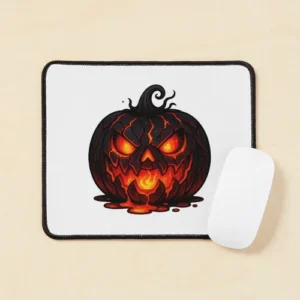 Glowing Molten Lava Pumpkin: Halloween’s Fiery Icon