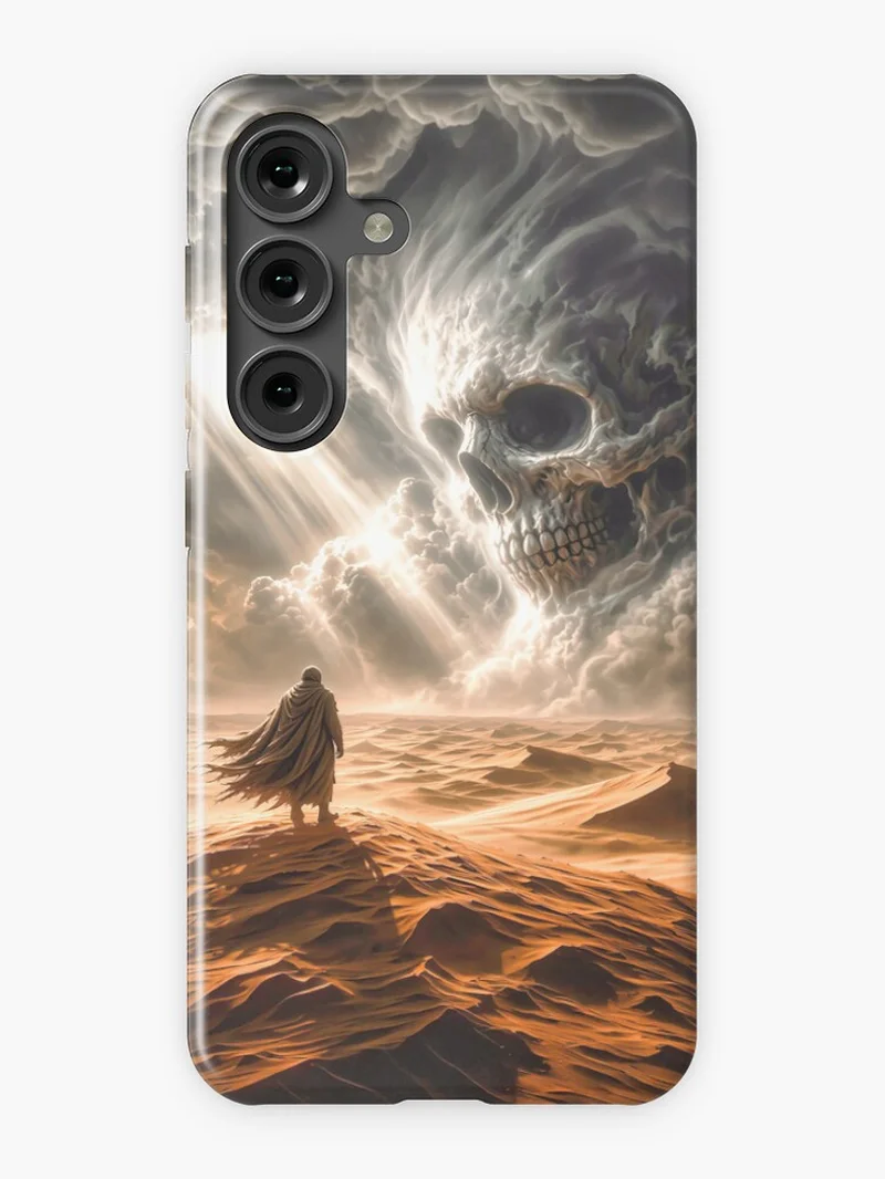 Gothic Desert Dune Cloaked Figure Cover
